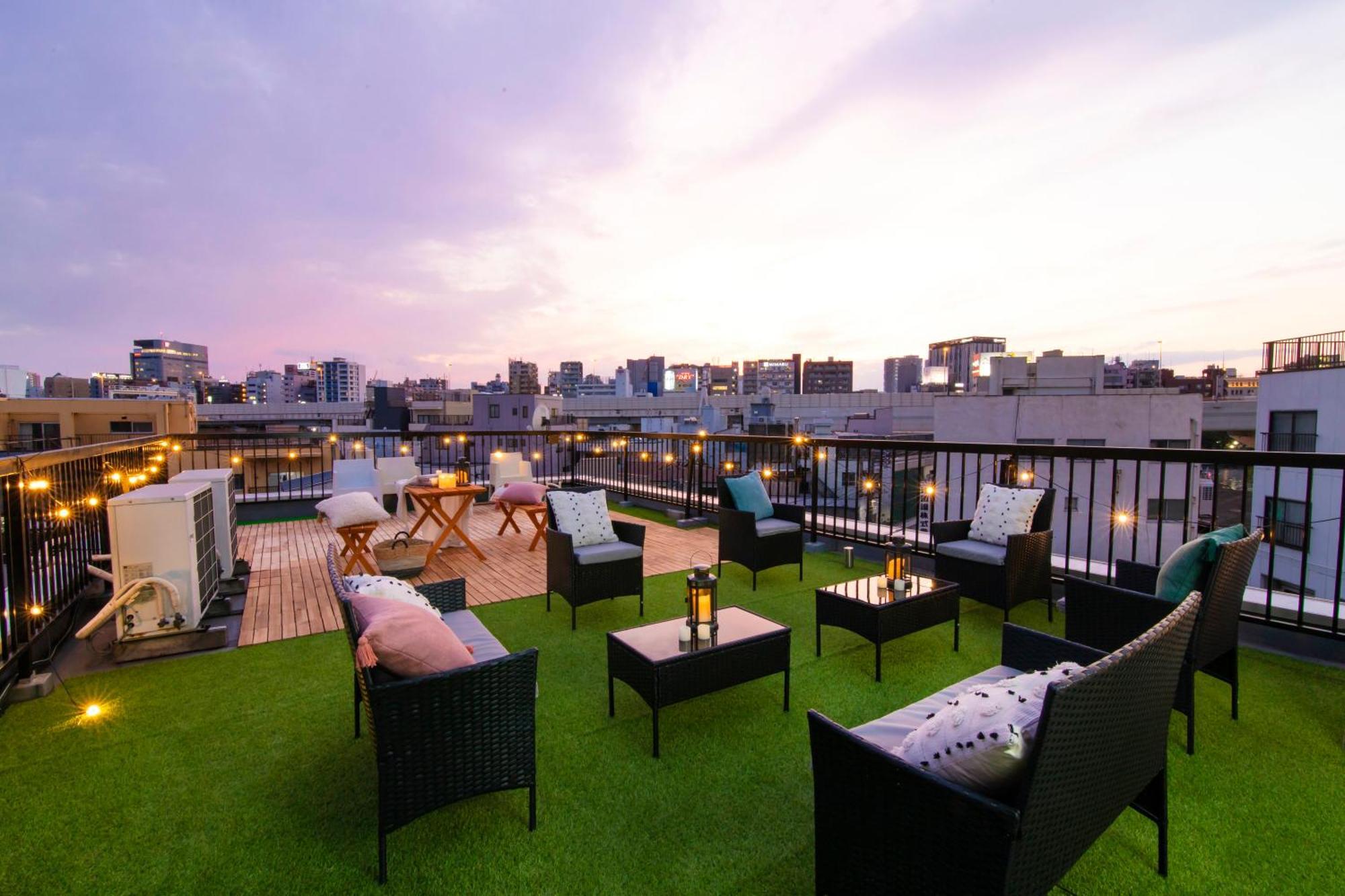 【5/24New Open】浅草徒歩3分/Max9名/無料駐車場/渋谷直通 Apartment Tokyo Luaran gambar