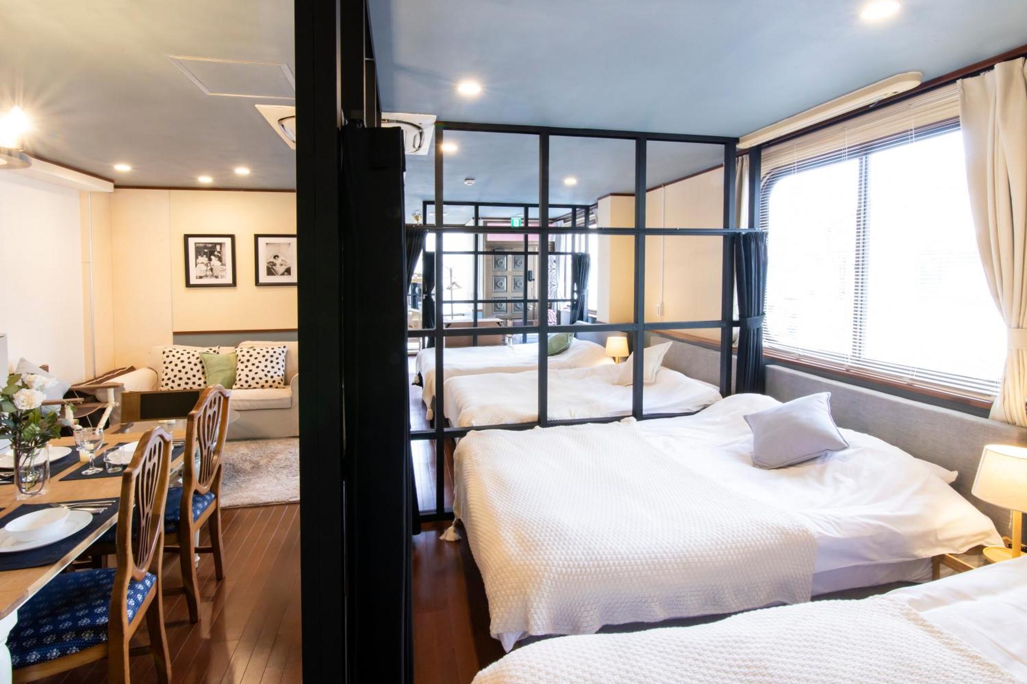 【5/24New Open】浅草徒歩3分/Max9名/無料駐車場/渋谷直通 Apartment Tokyo Luaran gambar